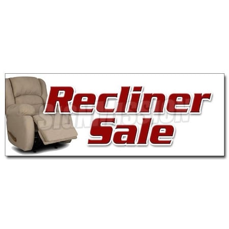 RECLINER SALE DECAL Sticker Furniture Chairs Sofa Coffee Tables Lazyboy